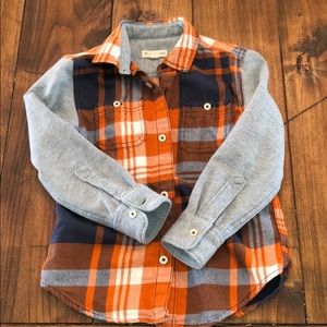 Ticket and Tate flannel shirt boys